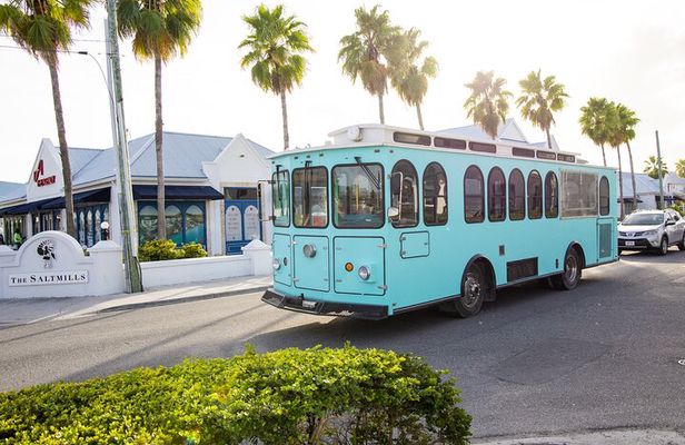 Trolley Island Tour: Conch Show, Full Lunch, History, 3.5 hours