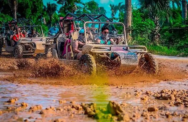 Full Dominican Adventure: Zipline, ATV Buggie, Horseback & Safari