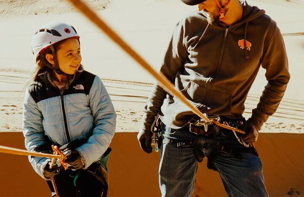 Coral Pink Sand Dunes Ride Climb and Rappel Adventure