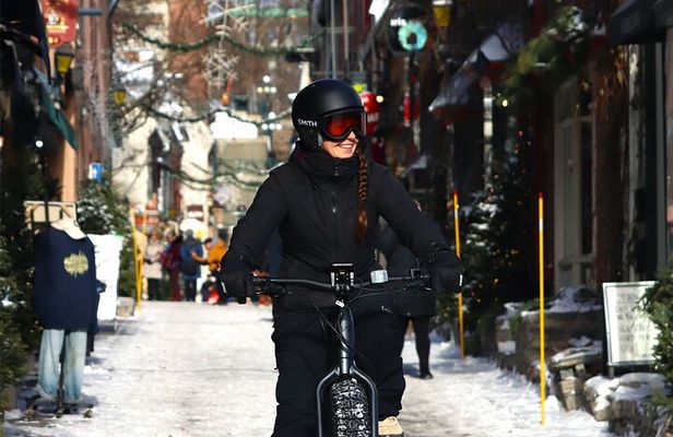 Electric Fatbike Tour in Québec City