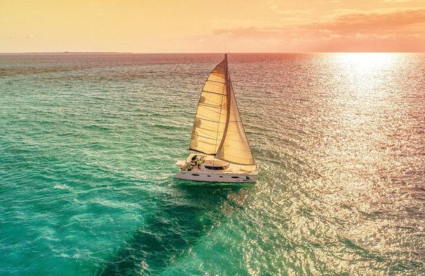 Private sunset sailing in catamaran | For up to 40 pp
