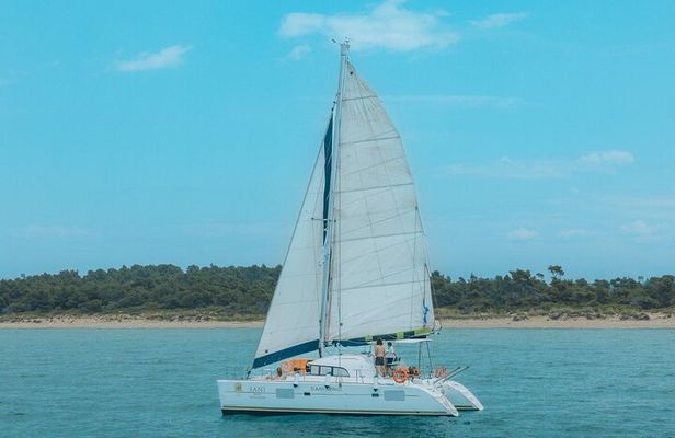 Private Full Day Cruise in Corfu on Lagoon Catamaran