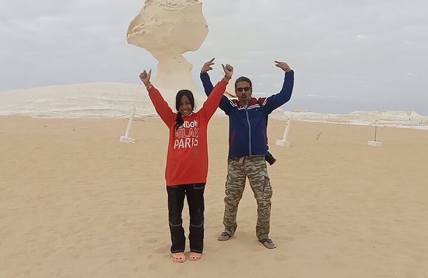 Private ONE Night Camping in White and Black Desert from Cairo