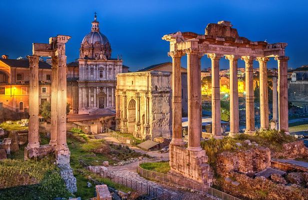 Rome Private Sightseeing Tour Driver + Car