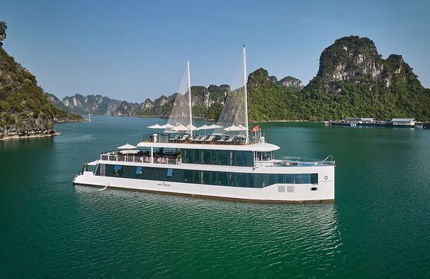 1 Day Halong and Lan Ha Bay Jade Sails Cruise from Hanoi