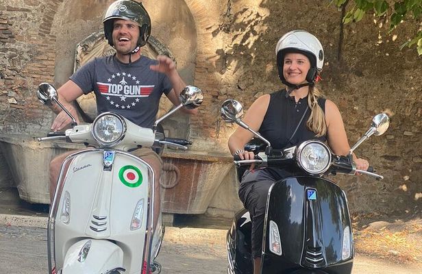 Self Drive Vespa Tour Rome Highlights Experience required