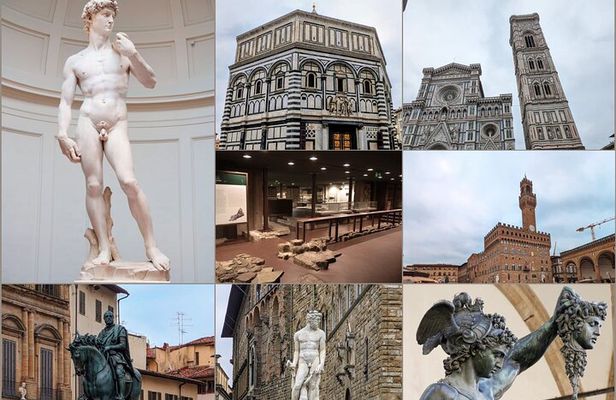 Accademia David, Cathedral, Crypt, Baptistery Guided Walking Tour