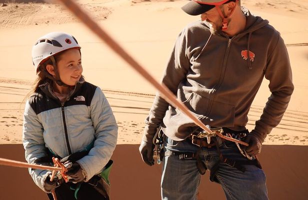 UTV Ride Climb and Rappel "Window to the Dunes" Experience