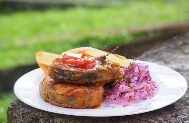 Traditional Grenadian Food at Doreen's Beach Restaurant & Lounge!