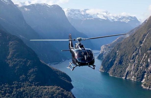 Helicopter Over Trolltunga and Waterfall Sightseeing from Bergen