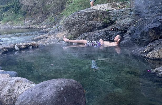 Hiking to Secret Hot Springs in the Mountain