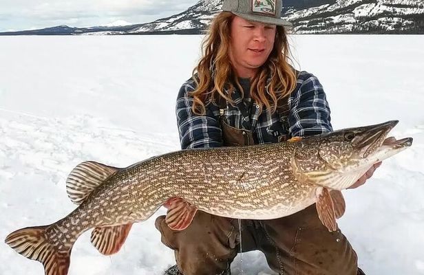 Half Day Private Guided Ice Fishing Trip in the Yukon