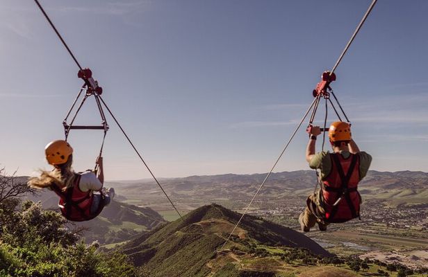 Epic Zipline Tour near Santa Barbara
