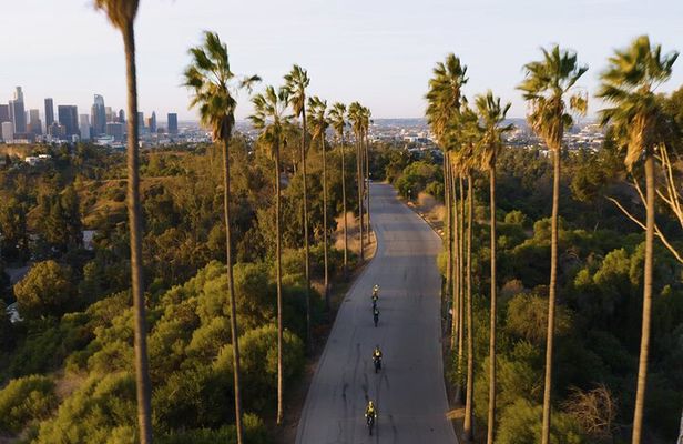 Eastside Express by luxury e-bike: LA River Frogtown Go Dodgers!