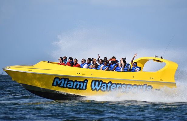 Sightseeing Speed Boat Thrill Ride with Miami Watersports