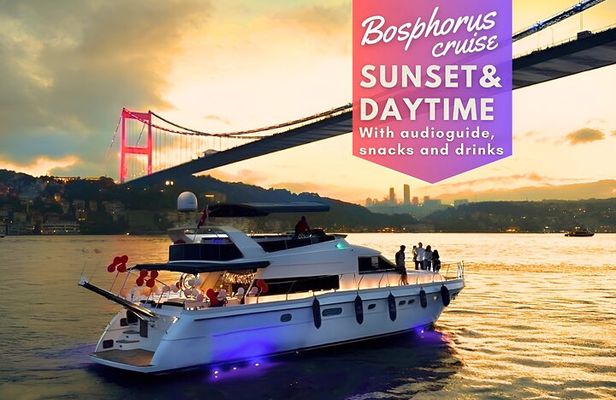 Istanbul: Small-Group Yacht Cruise with Snacks, Sunset or Daytime