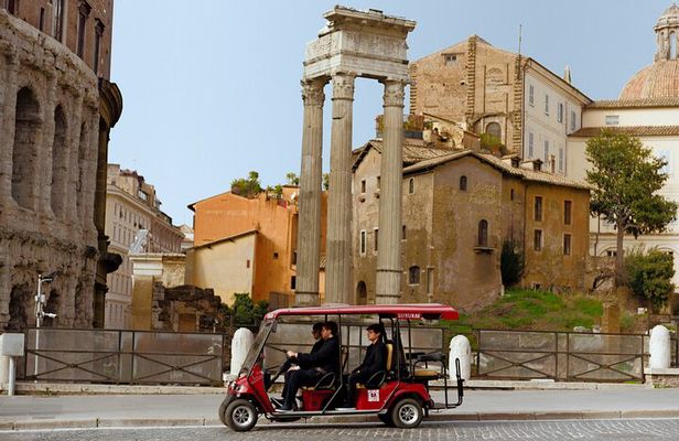 Golf Cart Tour : Highlights of Rome