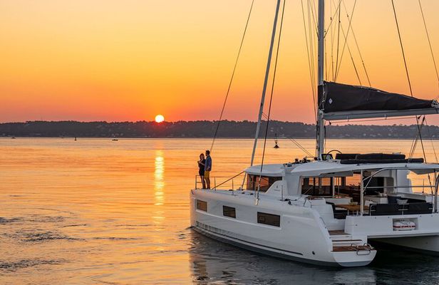 Milos & Poliegos Catamaran Cruise Homemade Full menu BBQ & Drinks
