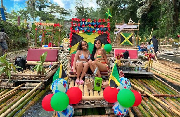 Bamboo Rafting & Limestone Massage Private Tour In Jamaica