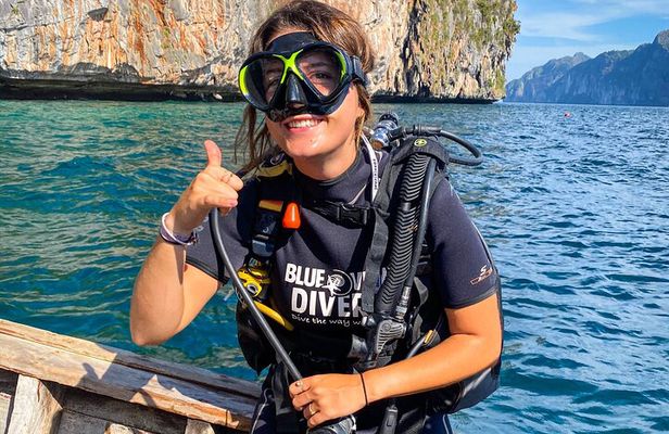 From Phi Phi: Half Day Trip for Certified Divers (2 Dives)