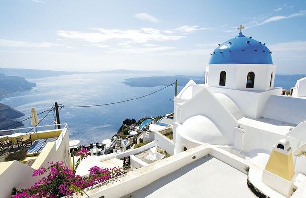 Half Day Santorini Villages Tour with Pharos Lighthouse