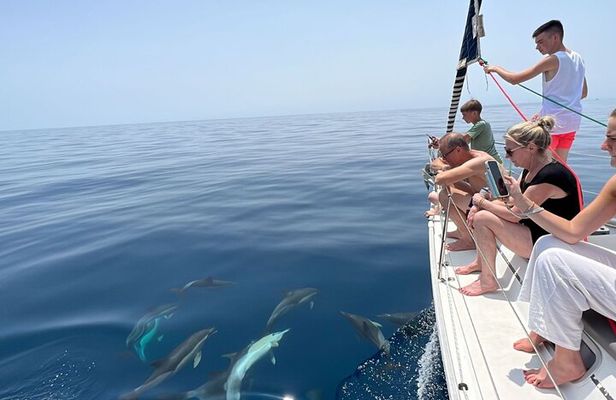 Marbella sailboat rental, dolphins, drinks and snacks -3 hours