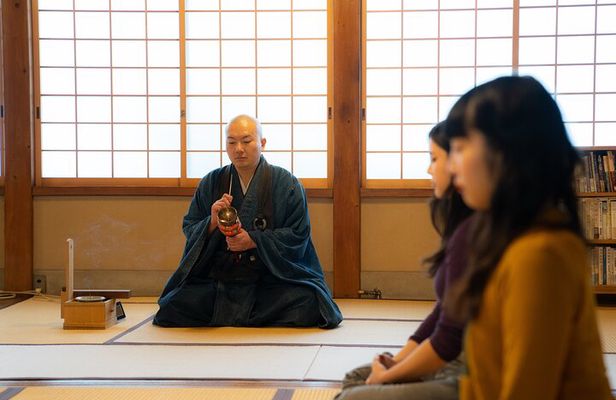 Tokyo Zen Meditation at Private Temple with Monk
