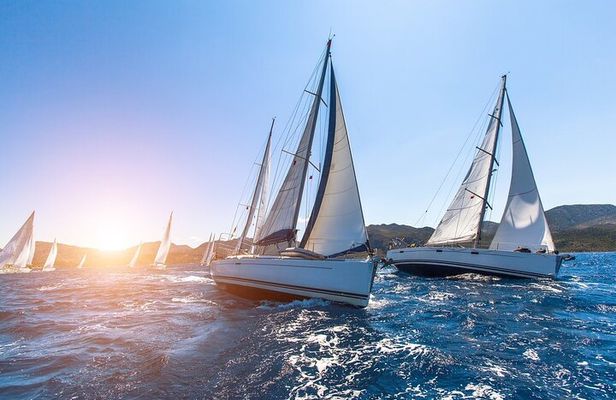 Barcelona: Sailing Tour with Tapas, Drinks, Swim & Sunset Option