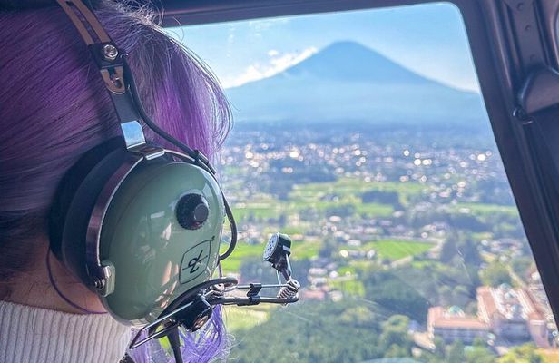 【TOKYO→FUJI】 Helicopter Oneway Transfer 35mins