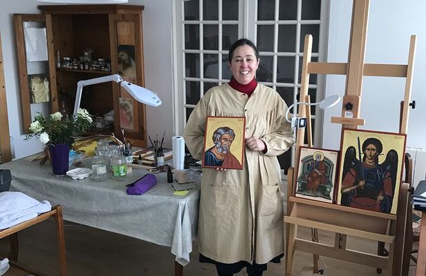 Private Icon Painting Workshop in Lourdes