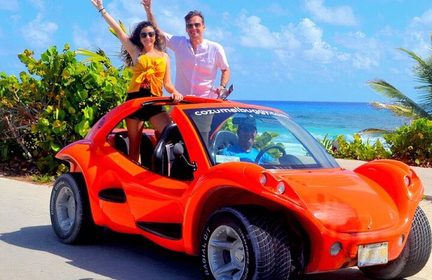 Amazing Cozumel Buggy Adventure with Snorkeling Tequila and More