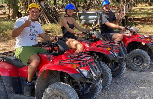 Off Road in Cozumel with ATVs, El Cedral Ruins and Cenote