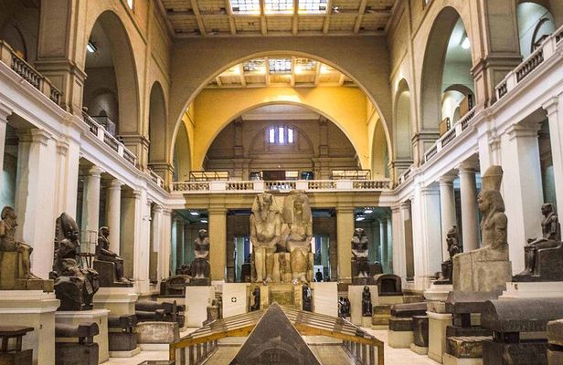 Egyptian Museum and Grand Egyptian Museum Day Tour from Cairo