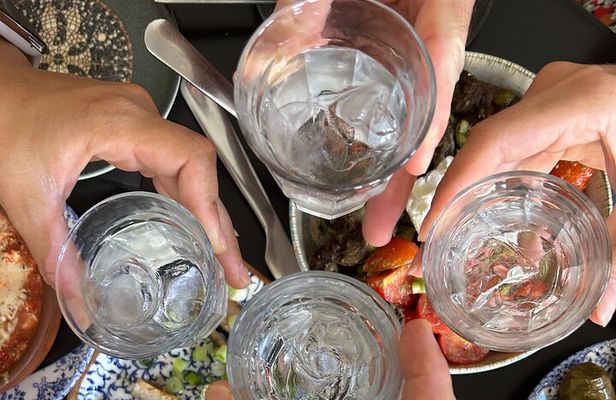 Authentic Greek food tapas and wine tasting - Cave village