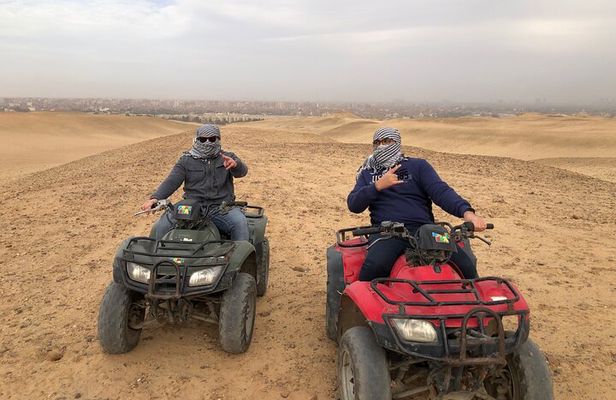 Giza Pyramids Tour Quad Bike and Camel Ride 