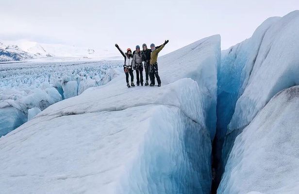Private Glacier Hike Captured