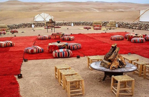 Agafay Magical Dinner with Camel Ride