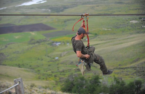 Zipline on Cerro Frías