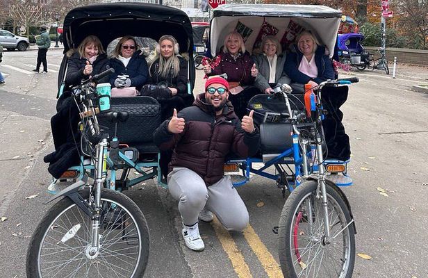Private 2 Hour Central Park Pedicab Tour with Guide