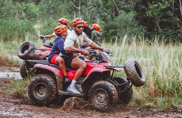 Cozumel Jungle ATV Adventure and Unlimited Beach Break