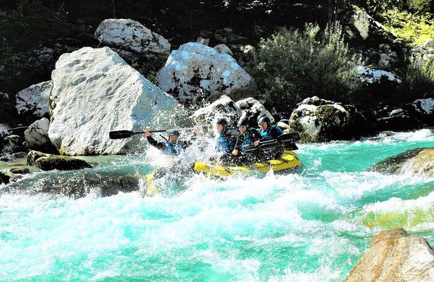Adventure Rafting on Emerald River Soča + Free Photos
