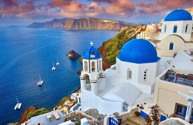 Skip Cable Car Five Hour Santorini Tour