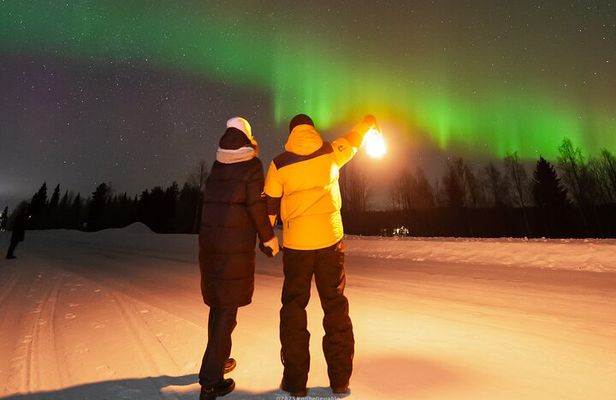 From Rovaniemi: Aurora Borealis Hunting with Photos & Videos