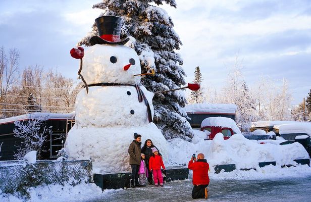 Anchorage's Winter City Tour = Samples + Stops + WildLife