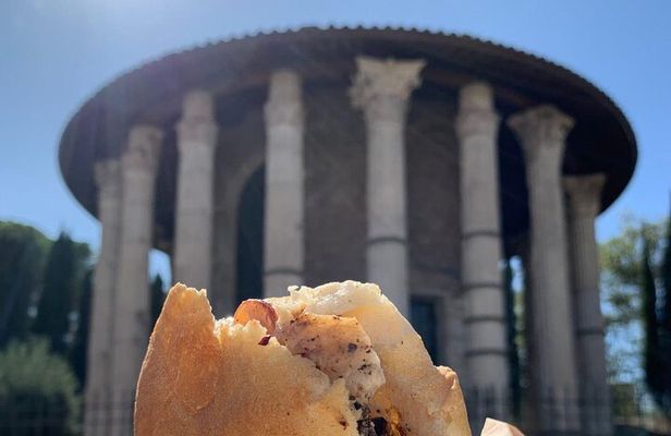 Rome Food Tour in Golf Cart