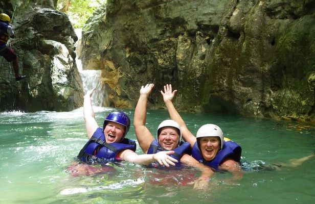 Waterfalls at Damajagua