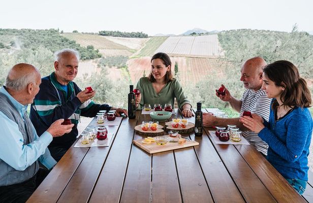Olive Oil Tour & Tasting with sommelier -Kalentzi, Athens daytrip