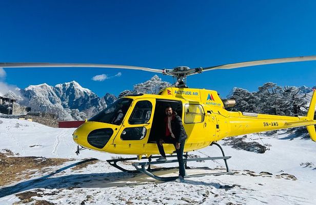 Everest Base Camp helicopter tour with landing