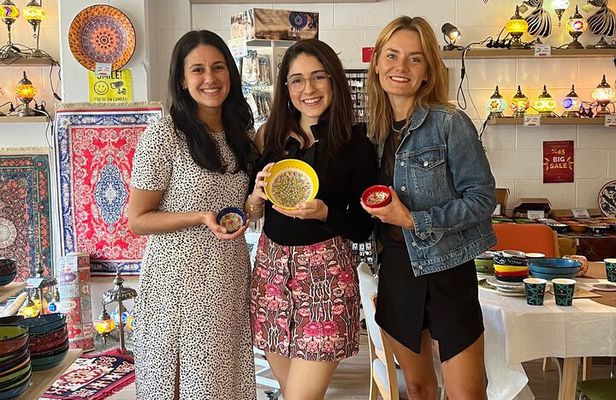 Paint and Sip Classes Melbourne: Ceramic Plates & Bowls