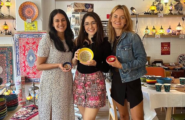 Paint and Sip Classes Brisbane: Ceramic Plates & Bowls